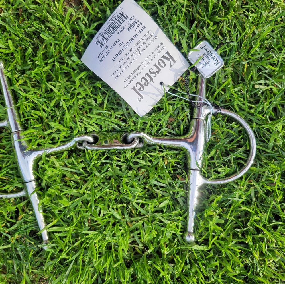 Korsteel Silver Horse Bit